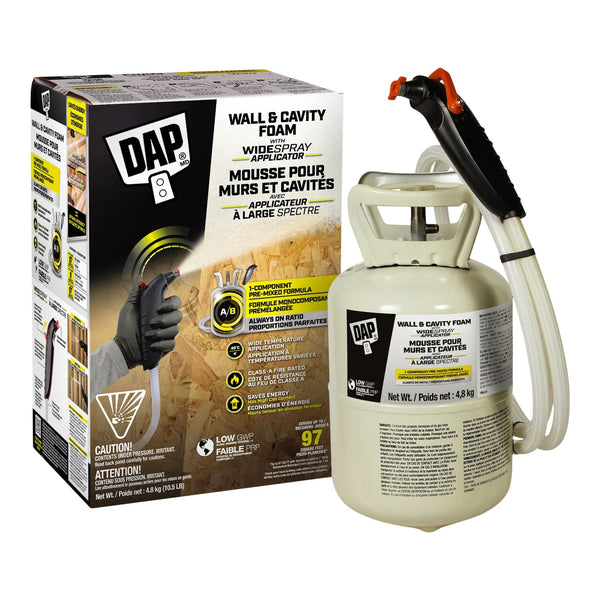 Wall and Cavity 1-Component Foam with Wide Spray, 10.4-lb H0126