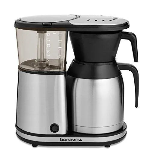 Bonavita BV1900TS 8-Cup One-Touch Coffee Maker Featuring Thermal Carafe, Stainless Steel Q0981