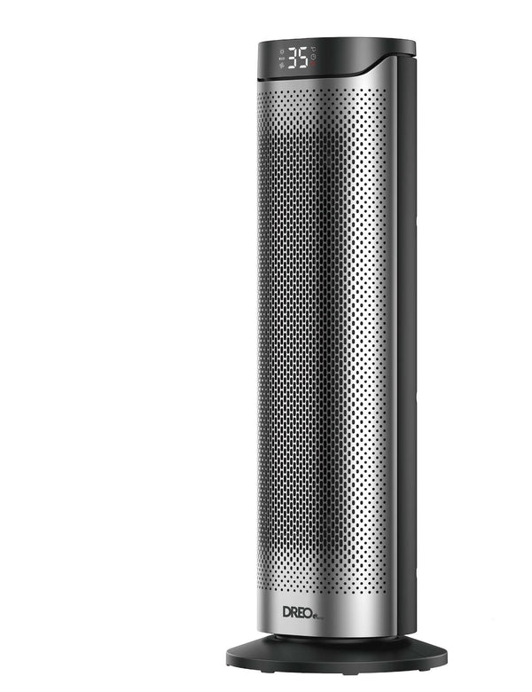 Home 1500W PTC Convection Oscillating Ceramic Electric Tower Heater, 23-in T6284