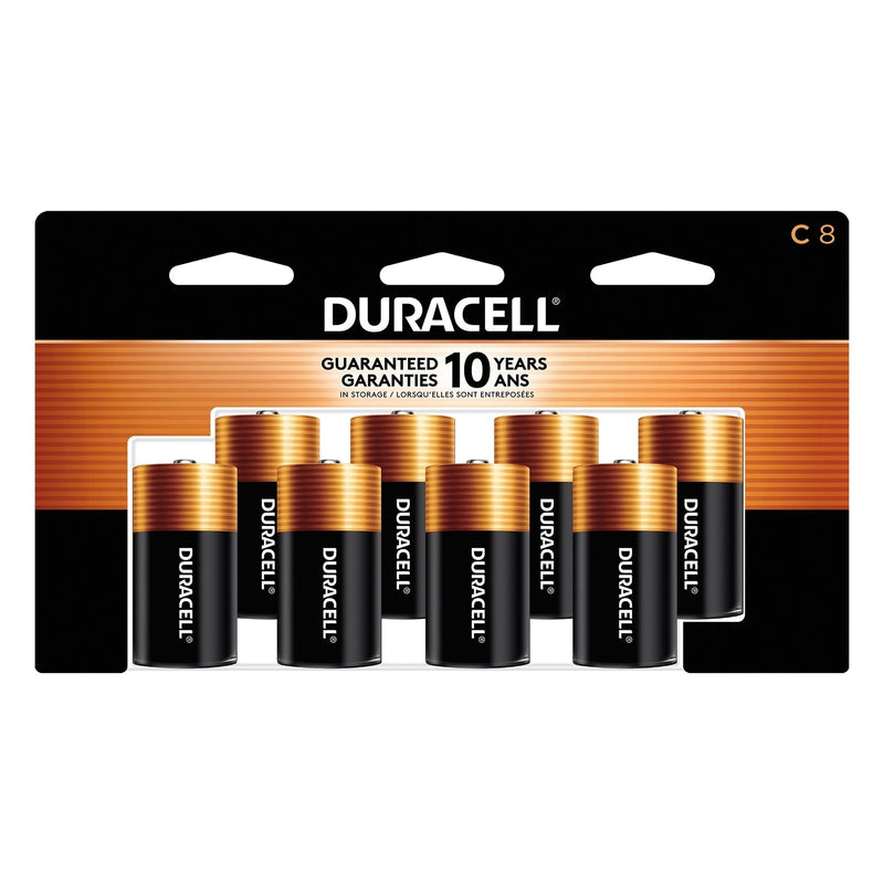 Coppertop C Alkaline Batteries, All Purpose, 8-pk Q7700