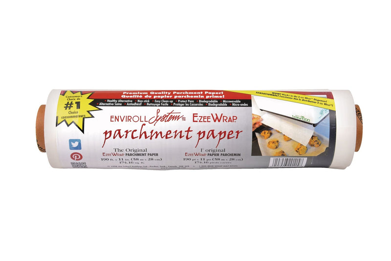 Parchment Paper, 190-ft Roll, for Baking & Cooking Z3304