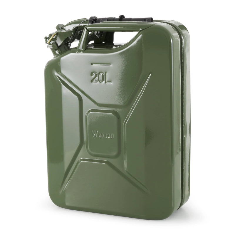 Gallon 20 Liter Authentic CARB Jerry Can with Spout, Green B4261
