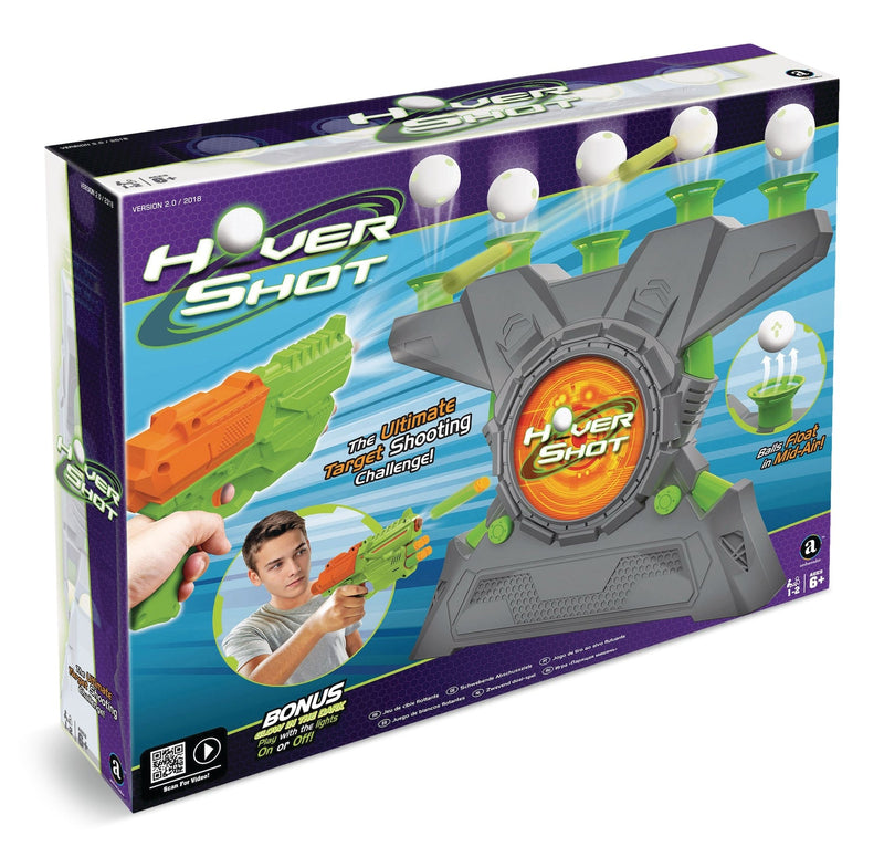 Electronic Arcade Hover Shot Floating Target Shooting Game with Powerful Precision-Aim Blaster, Ages 6+ T7209