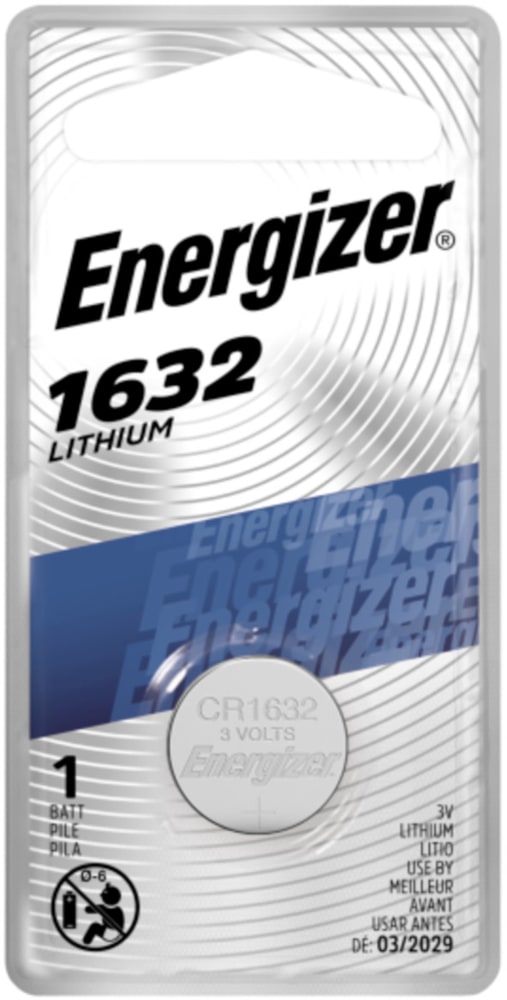 1-pk CR1632 3V / 3 Volt Lithium Coin Cell Battery U3418