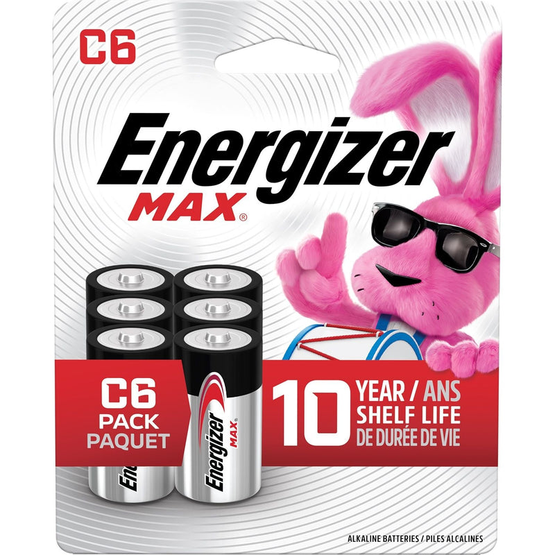 Alkaline C Battery, 6-Pack E5592