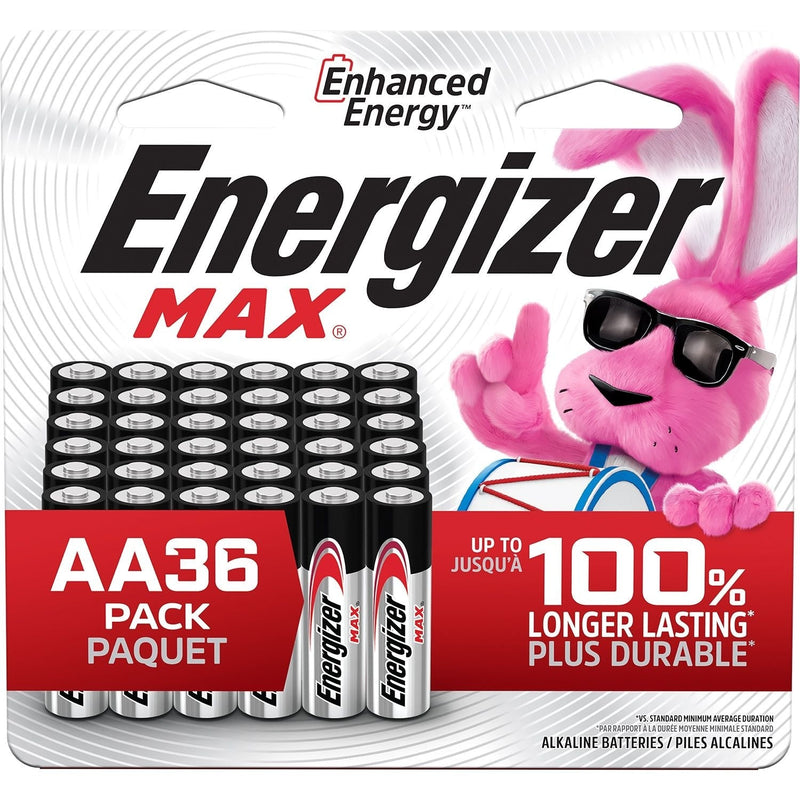 Max Alkaline AA Batteries, 36-pk C3360