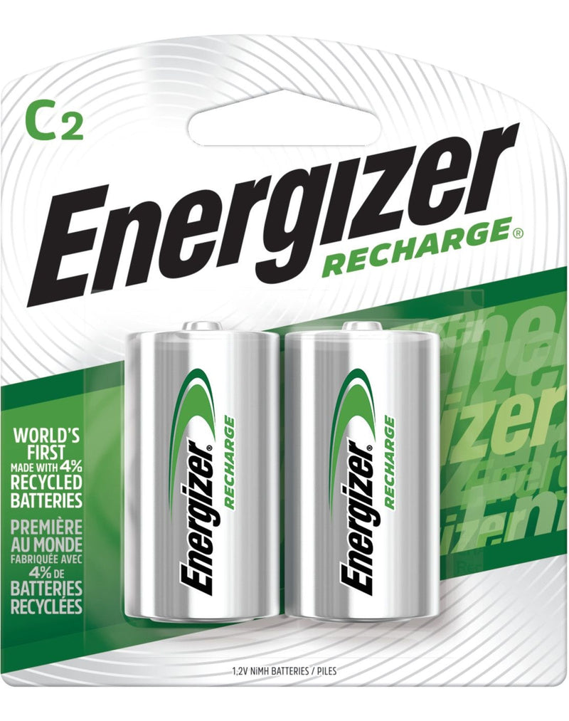 NH35BP-2 2-pk C NiMH Rechargeable Batteries, Pre-Charged, Long Lasting E7062