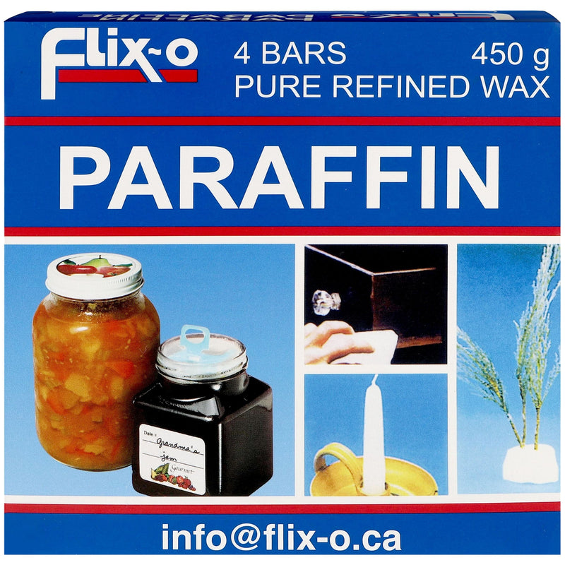 Wax Paraffin Wax, FDA-Approved, 4 Bars, 450-g H7979