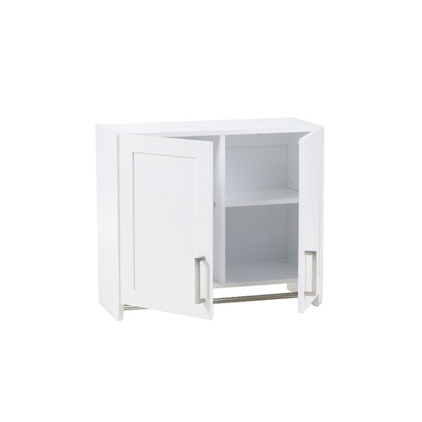 2-Door Wall Laundry Cabinet, White Y8659