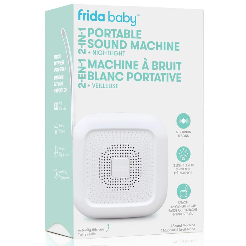 2-in-1 Portable Sound Machine + Nightlight D9636