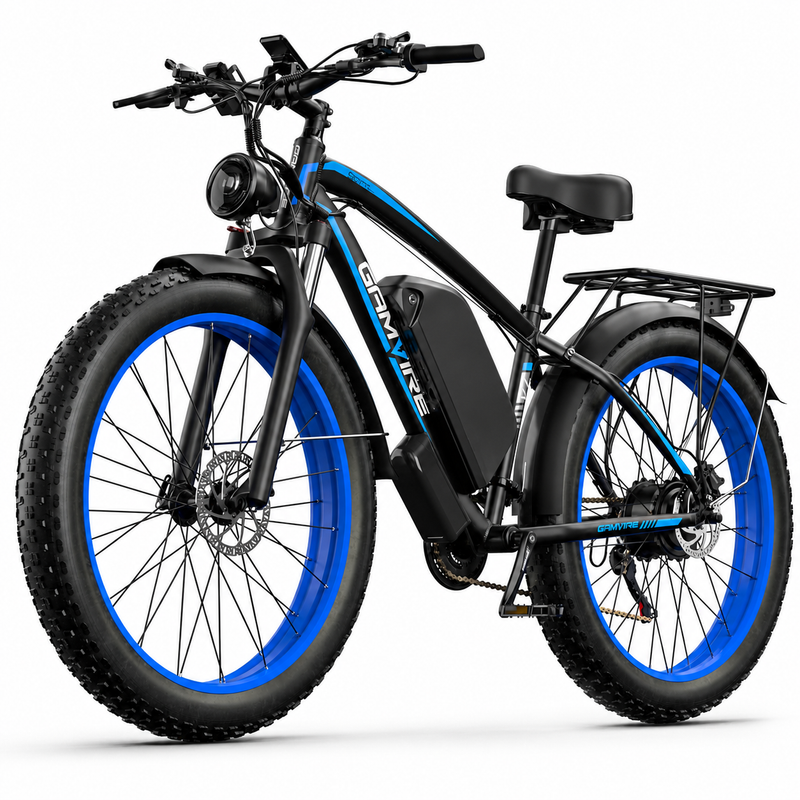 GAMVIRE V7 52V Electric Mountain Bike – Blue Y8913