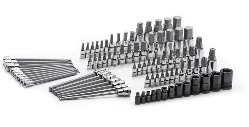 Bit Socket Set, 84-pc, SAE/Metric X5321