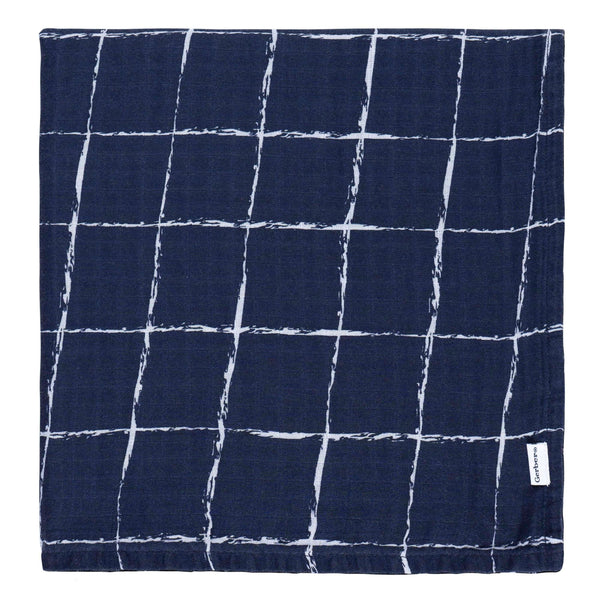 Childrenwear Coastal Calm Soft Cotton Muslin Baby Blanket, 2-pk Y2943