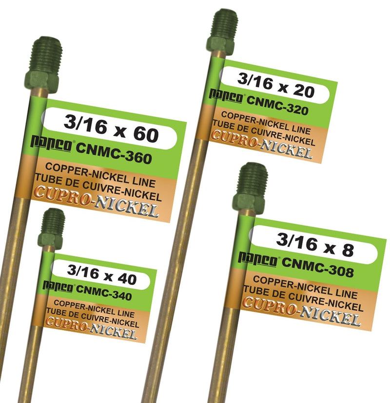 CNMC308 Nickel Brake Line, European, 8 x 3/16-in Please make sure this part fits your need B4061