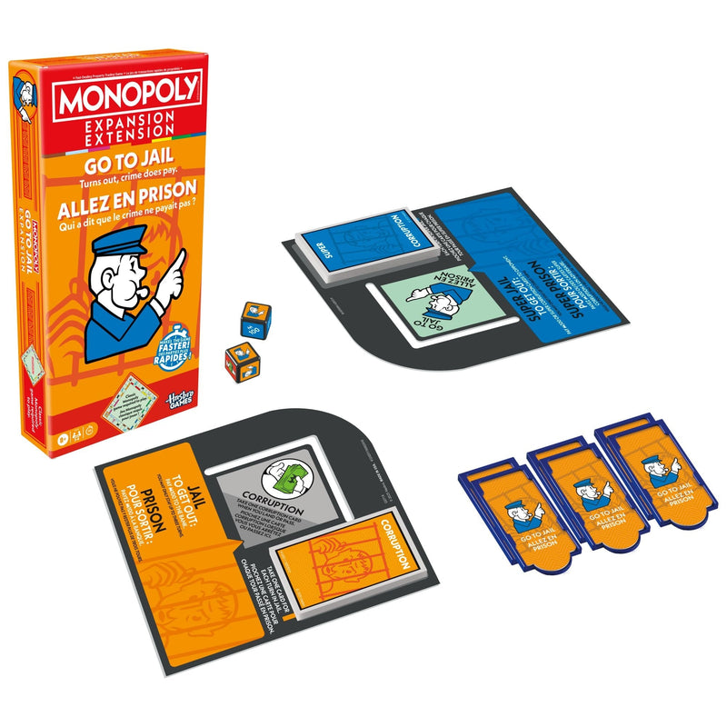 Games Go To Jail Expansion Pack for Classic Game G4174