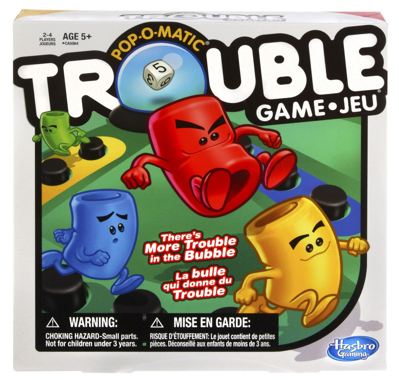 Trouble Board Game Set for Kids, Ages 5+ K7969