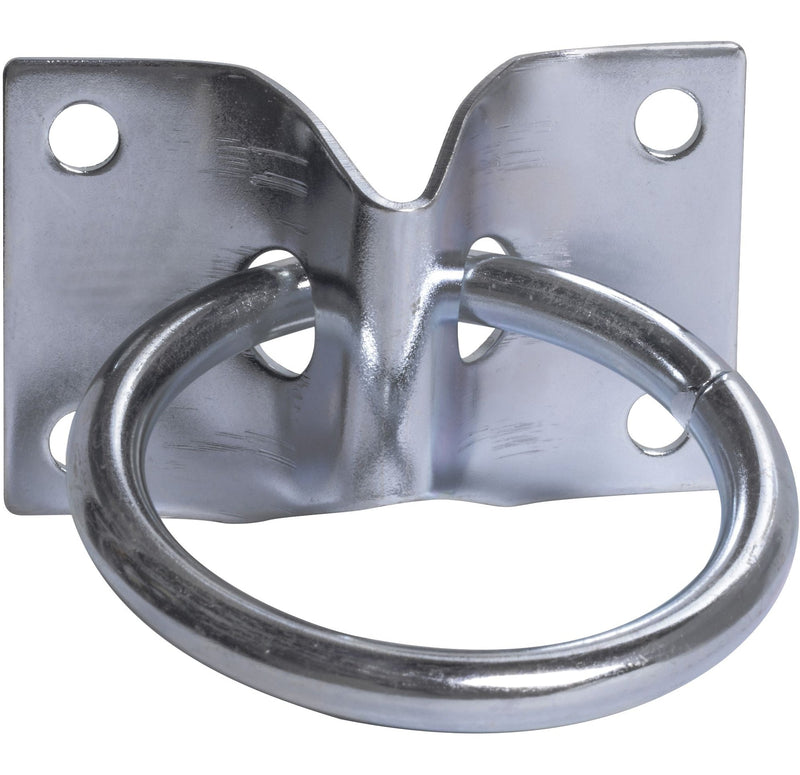 Zinc-Plated Plate Hitching Ring, Corrosion Resistant B1199