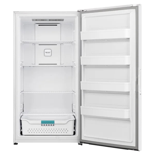 Hisense 33 in. 17 cu. ft. White Garage Ready Convertible Upright Freezer or Fridge with Frost Free U4454