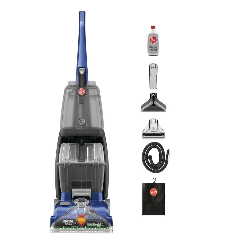 Hoover Power Scrub Deluxe Pet Carpet & Upholstery Corded Deep Cleaner L8622