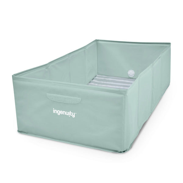 TuckAway Toddler-Friendly Travel Tub, Green R9804