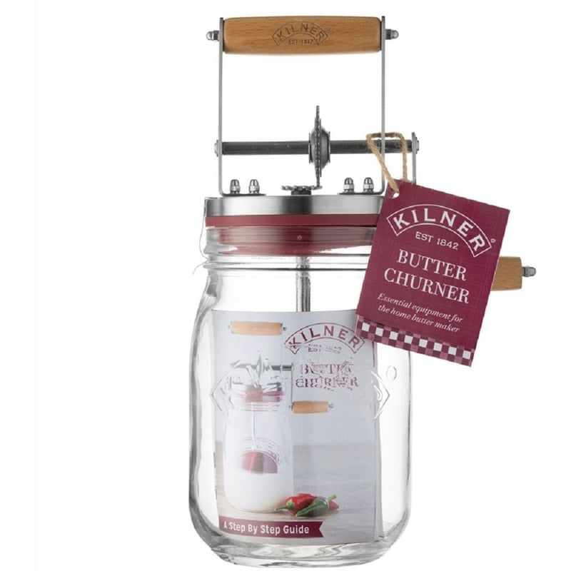 Manual Butter Churner, Clear, 800-ml B8642