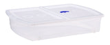 Shallow Under-the-Bed Storage Tote with Wheels