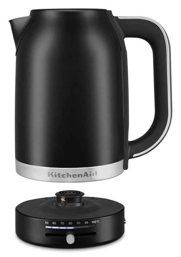 Electric Kettle with Swivel Base, Matte Black, 1.7-L G8251