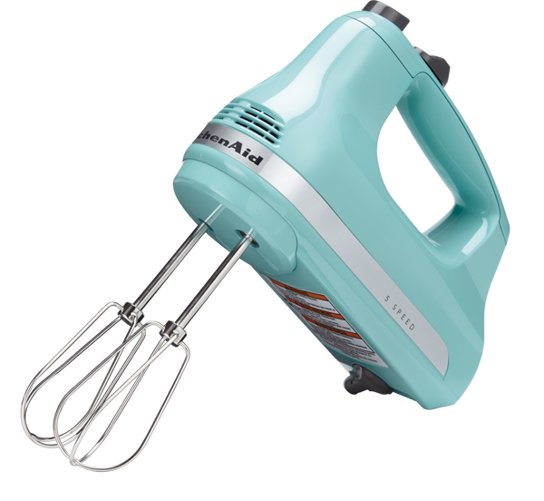 Ultra Power 5-Speeds Hand Mixer with Turbo Beater Aqua Sky E9547