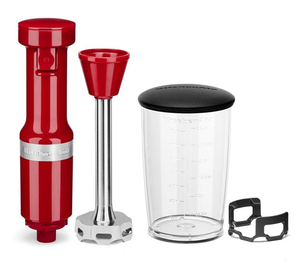 Variable Speed Corded Hand Blender with Blending Jar, Empire Red S4931