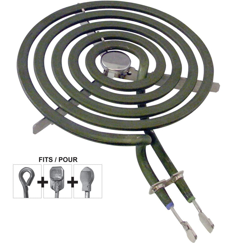 62476 GE Surface Stove Top Element, 1325W, 240V, 6-in G1260