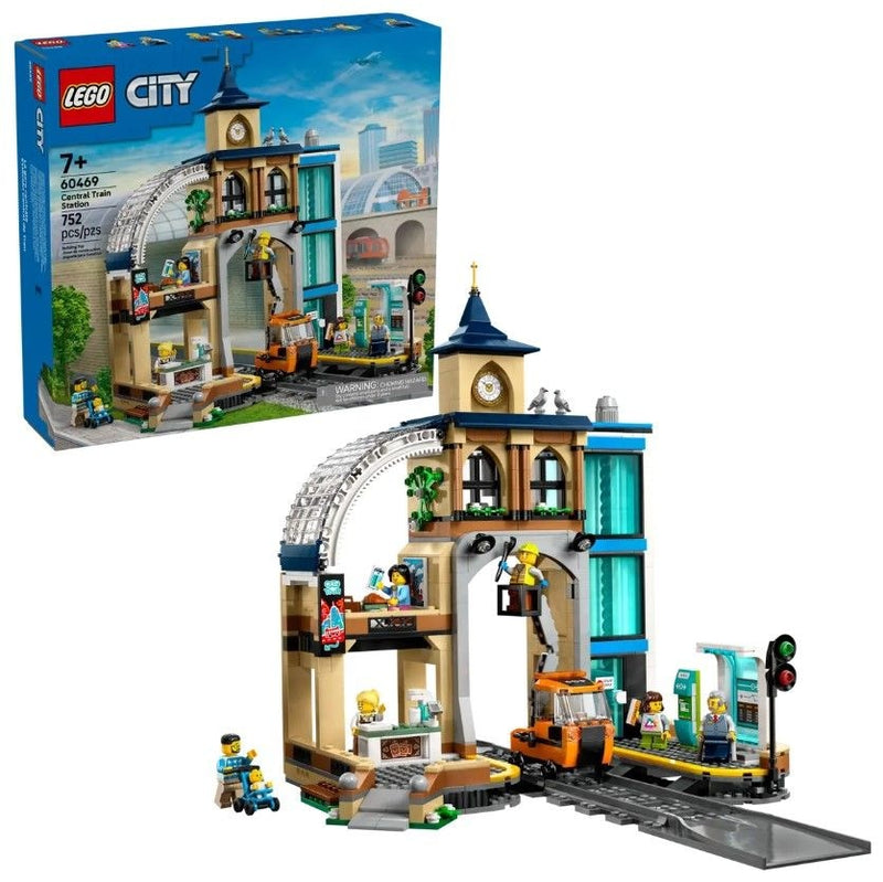 City Central Train Station - 60469, 752-pcs, Ages 7+ U8070