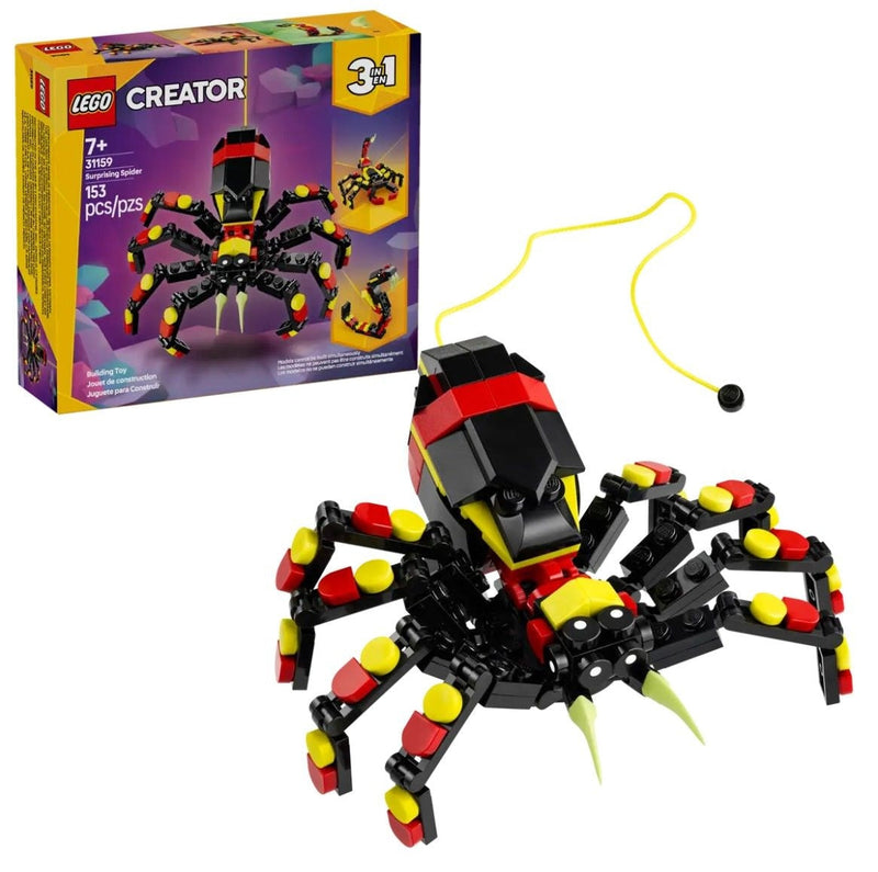 Creator Wild Animal: Surprising Spider - 31159, 153-pcs, Ages 7+ L5014