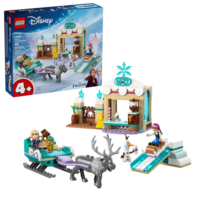 Princess Anna's Sleigh Adventure - 43256, 174-pcs, Ages 5+ U1237