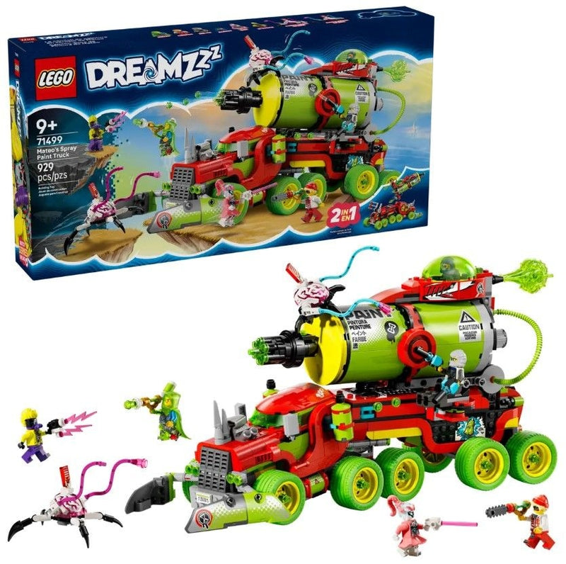 Mateo's Spray Paint Truck - 71499, 929-pcs, Ages 9+ K3657