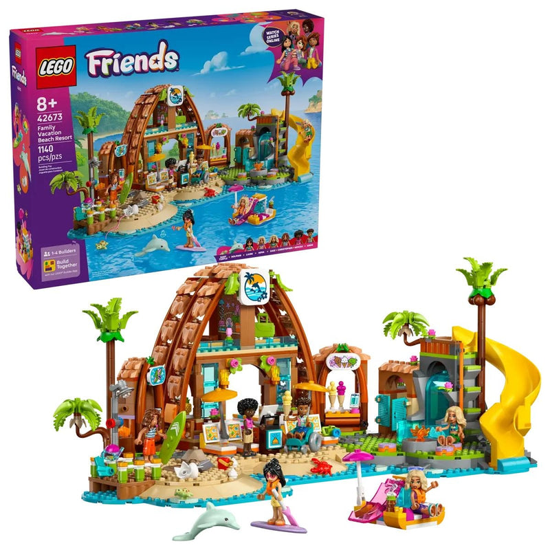 Friends 42673 Family Vacation Beach Resort for Ages 8+, 1140-pc E1857