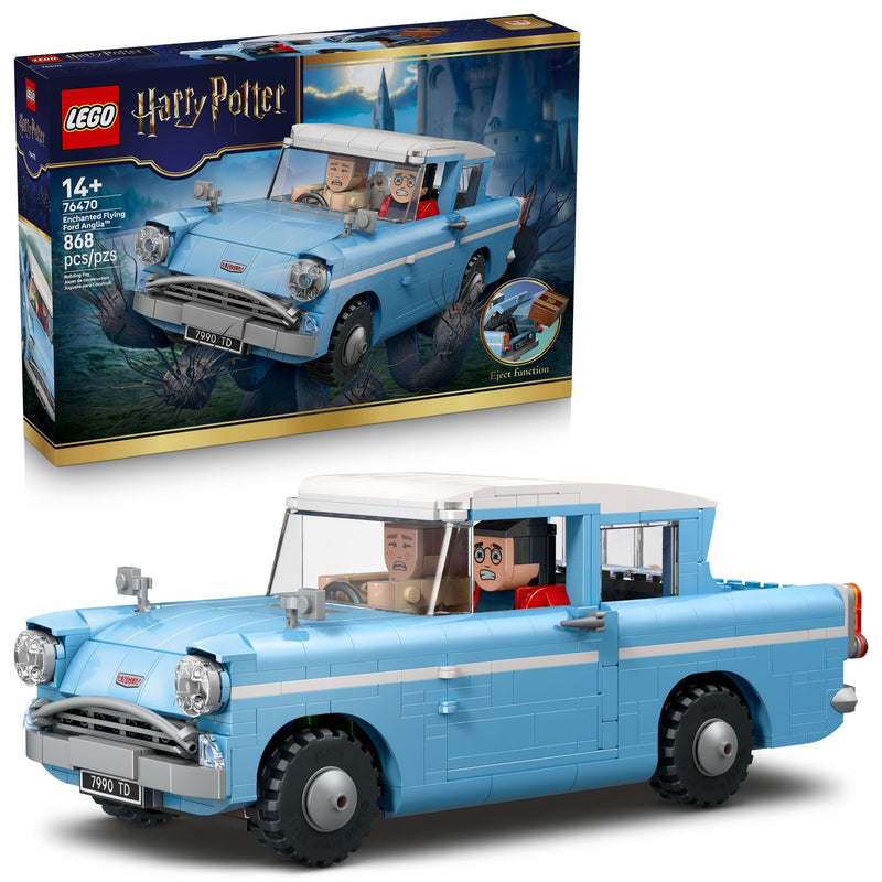 Enchanted Flying Anglia Toy Building Set - 76470, 868-pcs, Ages 14+ B6606