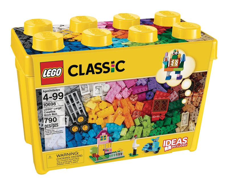 Large Classic Creative Brick Box Building Toy Kit - 790-pcs, Ages 4+ N5727