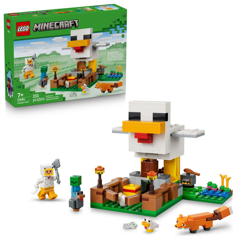 Chicken Farm Toy Building Set - 21585, 233-pcs, Ages 7+ Y3791
