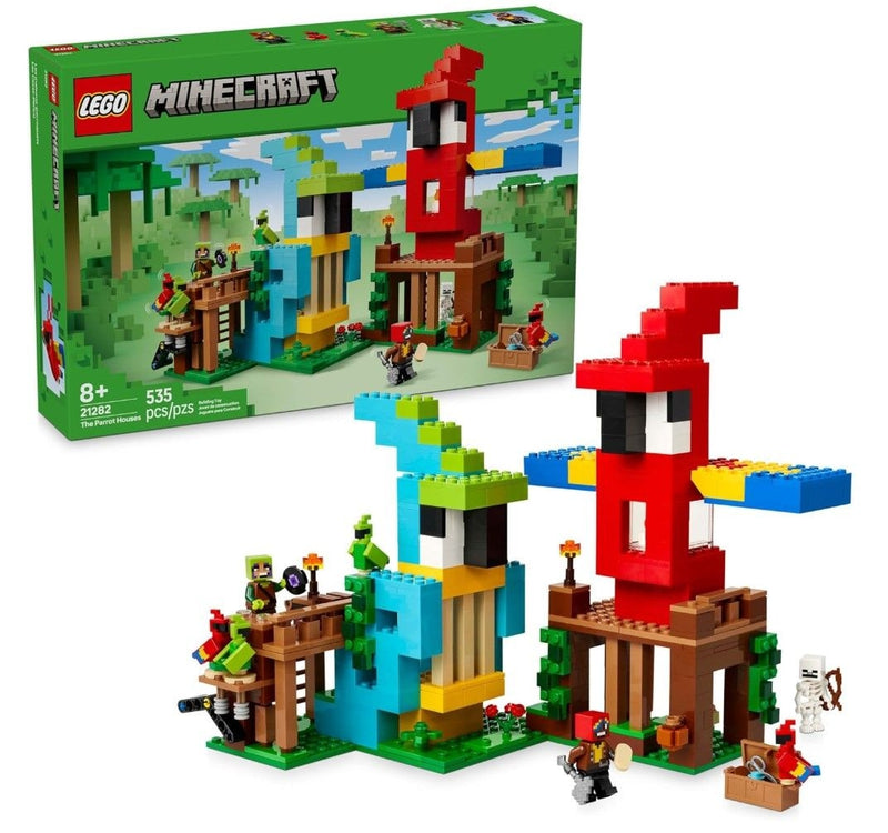 The Parrot Houses Building Toy - 21282, 535-pcs, Ages 8+ O3108