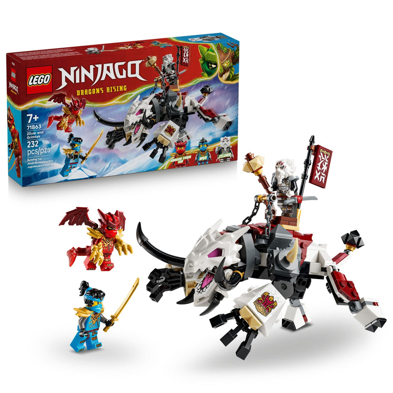 Zilvar and Grimtak the Dragon Beast 71863 U7259