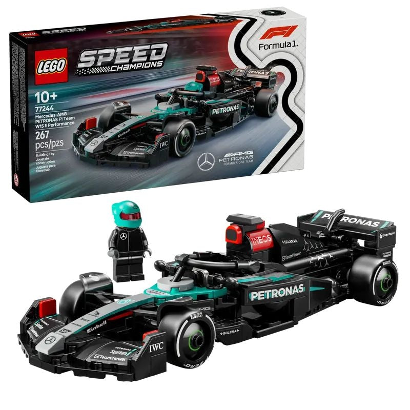 Speed Champions -AMG W15 F1 Race Car - 77244, 267-pcs, Ages 10+ A6044