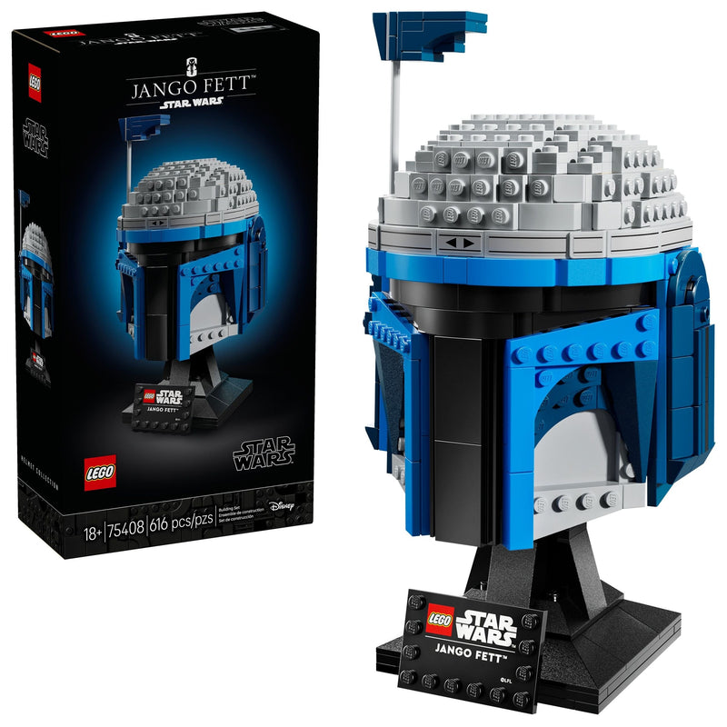 Jango Fett Helmet - 75408, 616-pcs, Ages 18+ Q8866