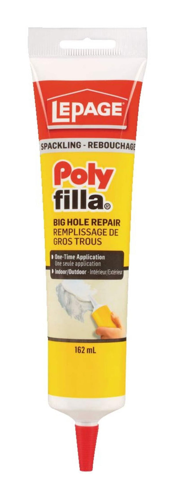 Big Hole Repair Spackling, Hole & Crack Filler, Indoor/Outdoor Use, Assorted Sizes K8542