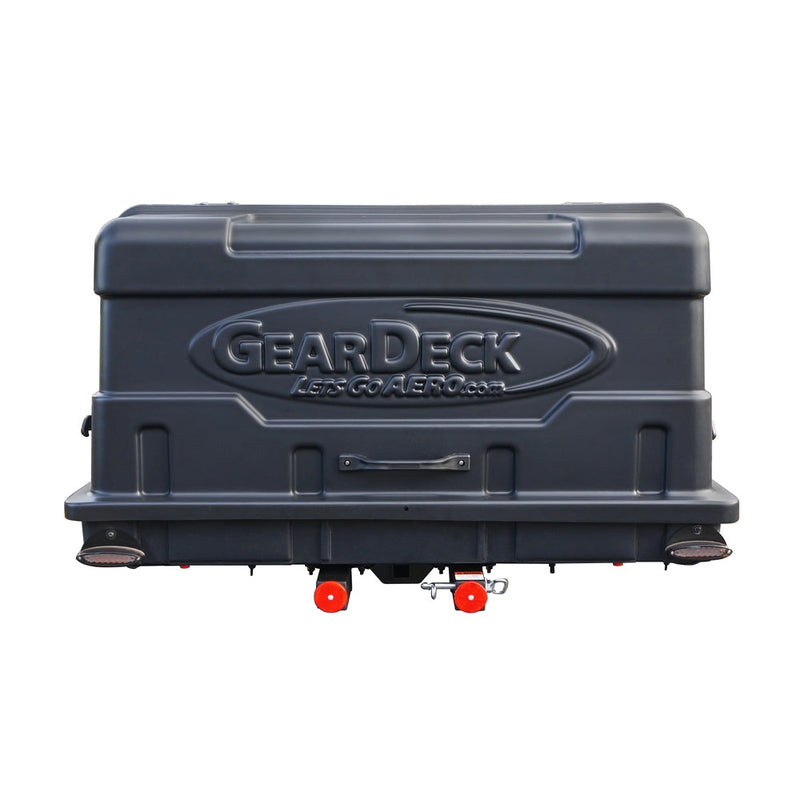 GearDeck Slideout Cargo Carrier with LED, Black, 17-cu.ft M3295