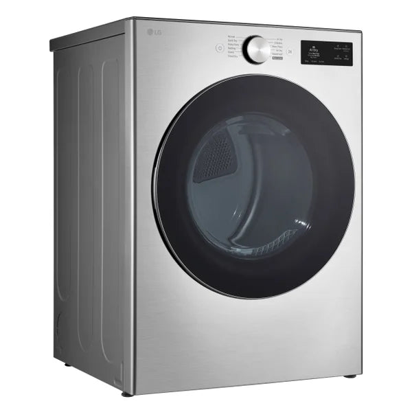LG 27 in. 7.4 cu ft. Graphite Steel Electric Dryer with AI Sensor Dry S4381