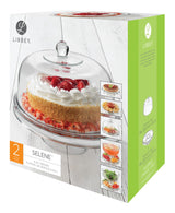 Selene 6-in-1 Server Cake Stand with Dome