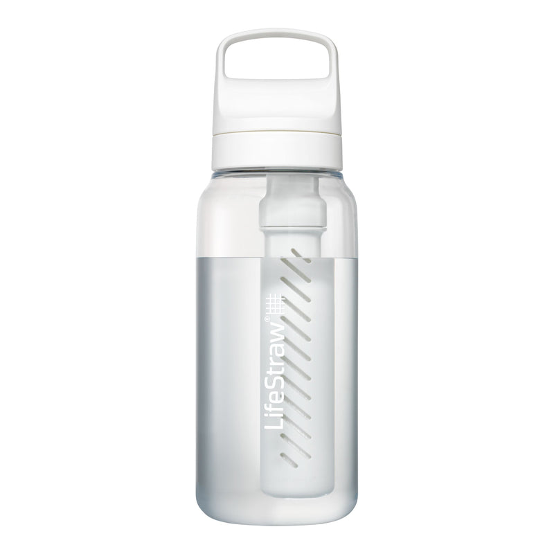 GO Series Water Bottle, 1-L, White F6594