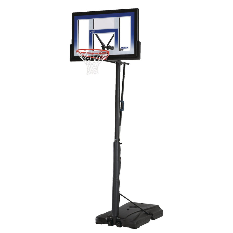 Portable Adjustable Basketball Backboard, Hoop & Net System, 48-in X6804