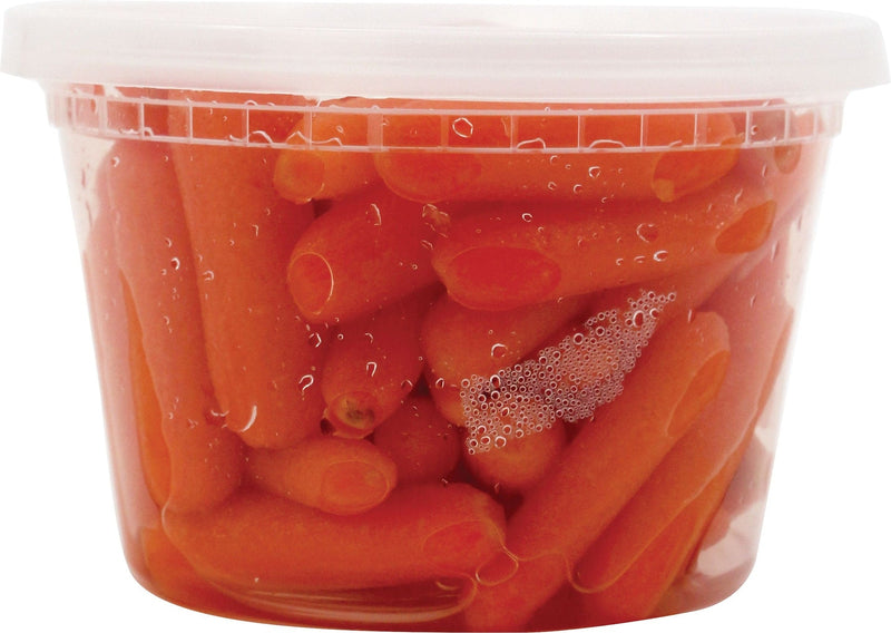 Round Plastic Deli-Style Food Storage Container Set, 16-oz, 40-pc C1353