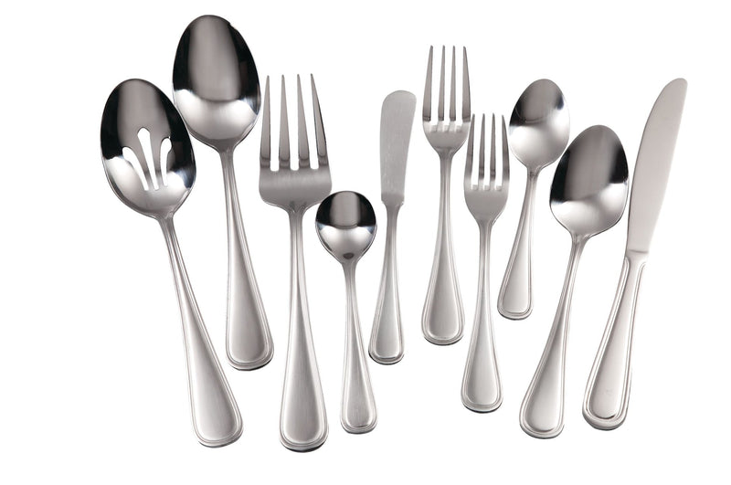 Stainless Steel Flatware Set, Serves 8, 45-pc Z5657